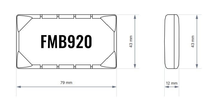 CRE-FMB-1920 — Teknik Ölçüler